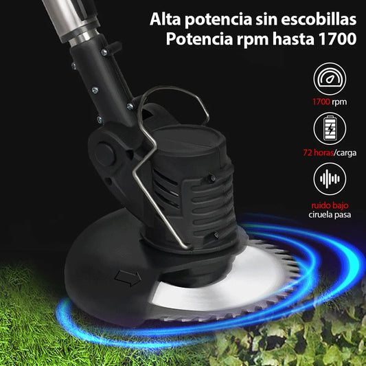 CORTA CESPED ELECTRICO 2 BATERIAS DE 48V 1 DISCOS